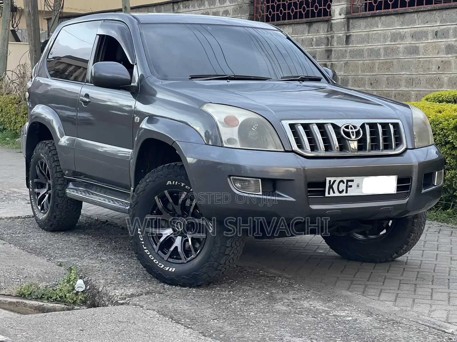 Toyota Land Cruiser Prado 2008 Gray