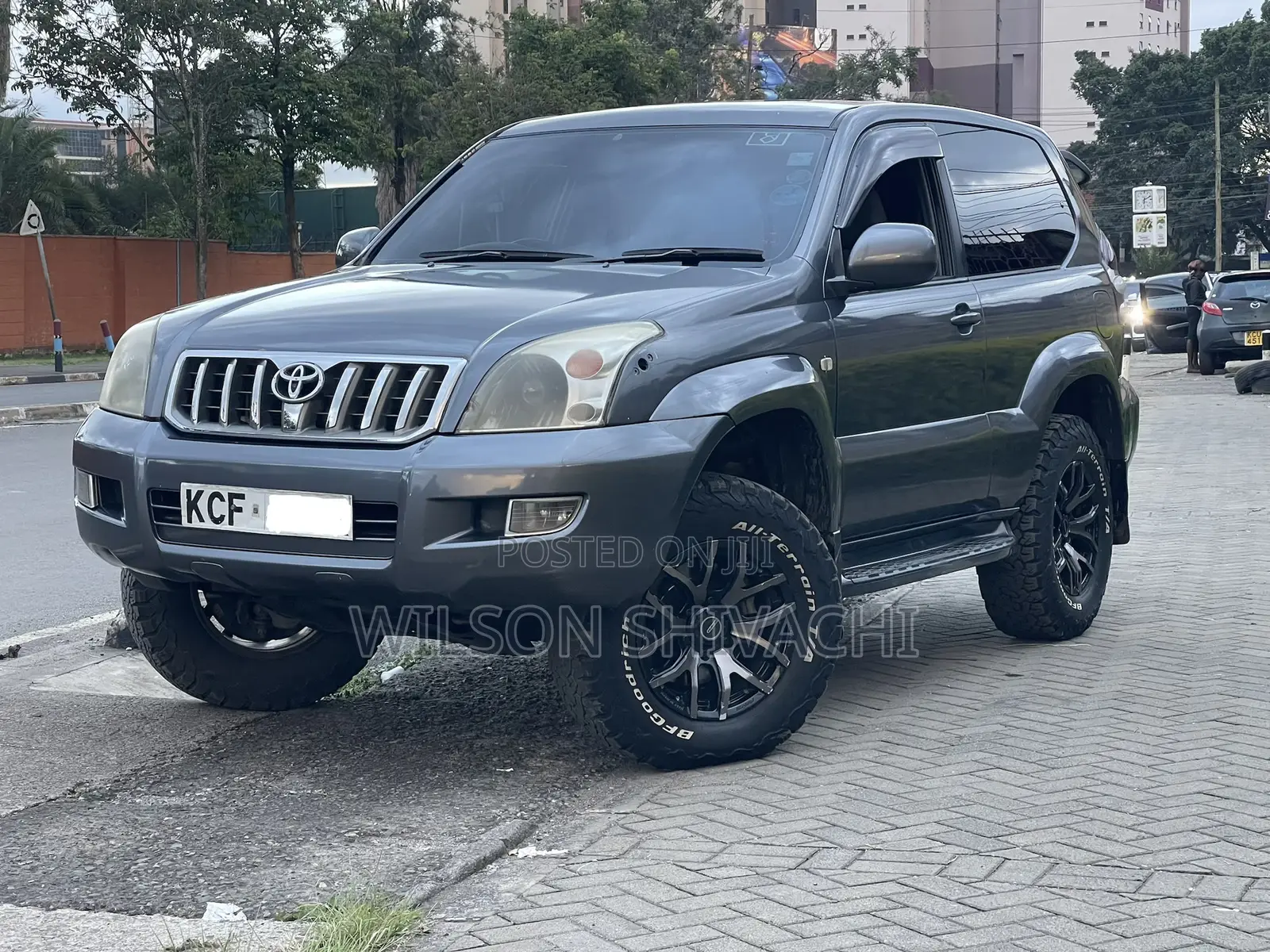 Toyota Land Cruiser Prado 2008 Gray