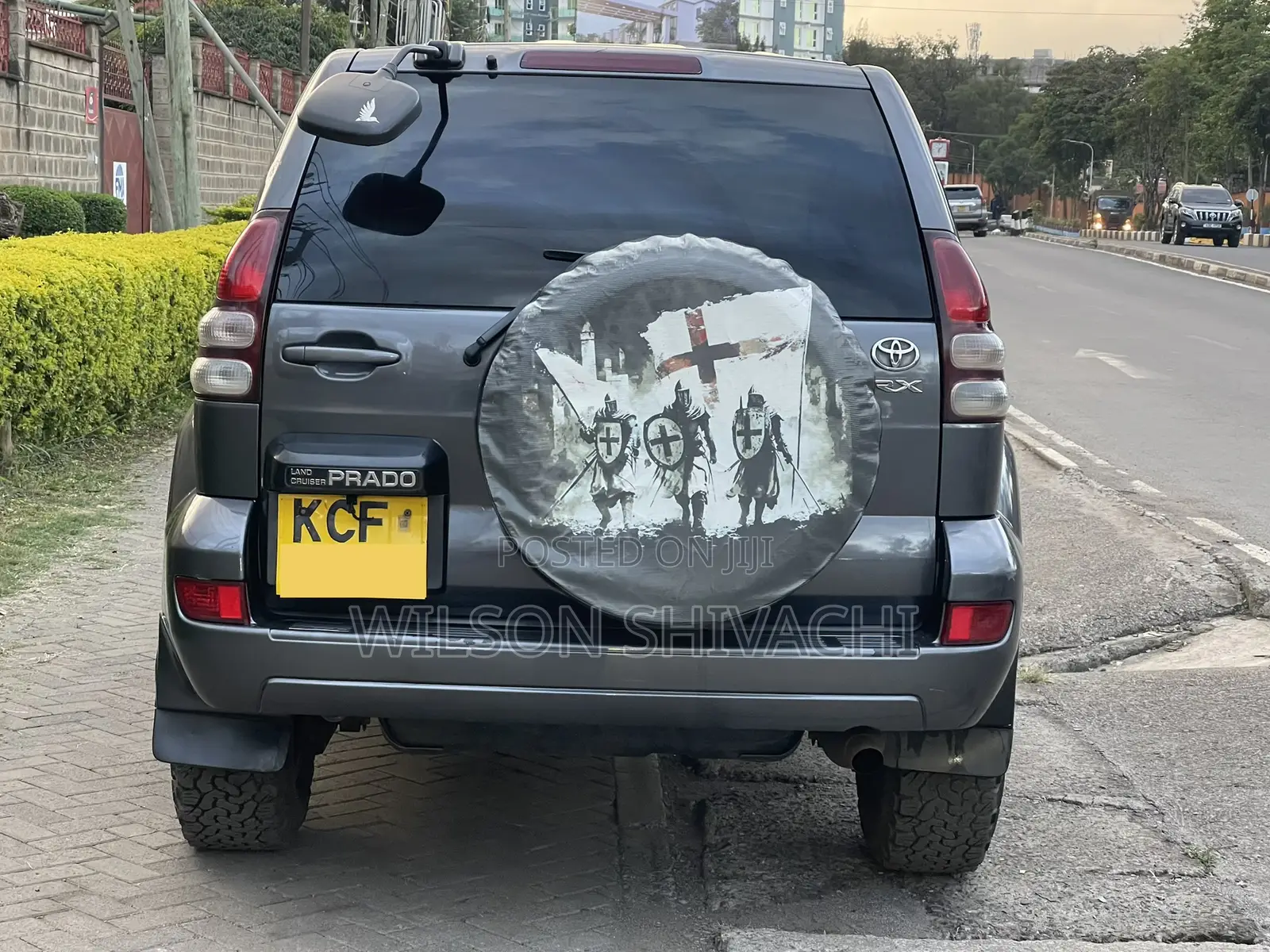 Toyota Land Cruiser Prado 2008 Gray