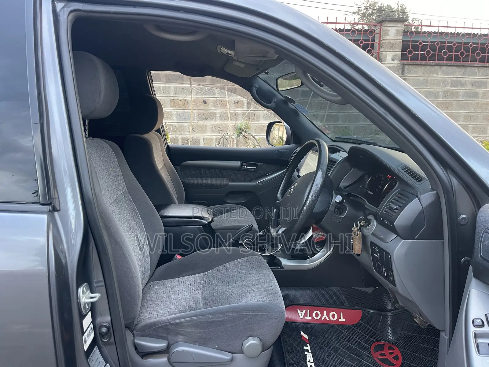 Toyota Land Cruiser Prado 2008 Gray