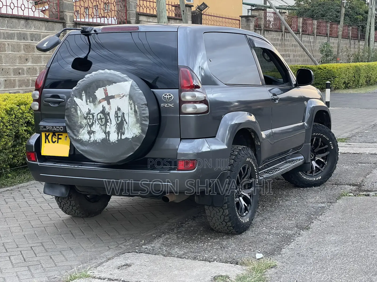 Toyota Land Cruiser Prado 2008 Gray
