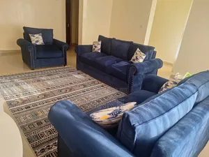 3+2+1 Navy Blue Sofa for Sale