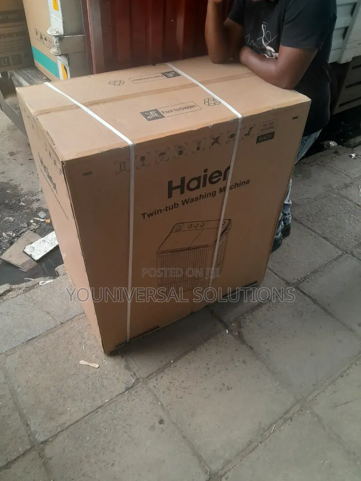 Haier 10kgs Twintub Semi-Automatic Washing Machine