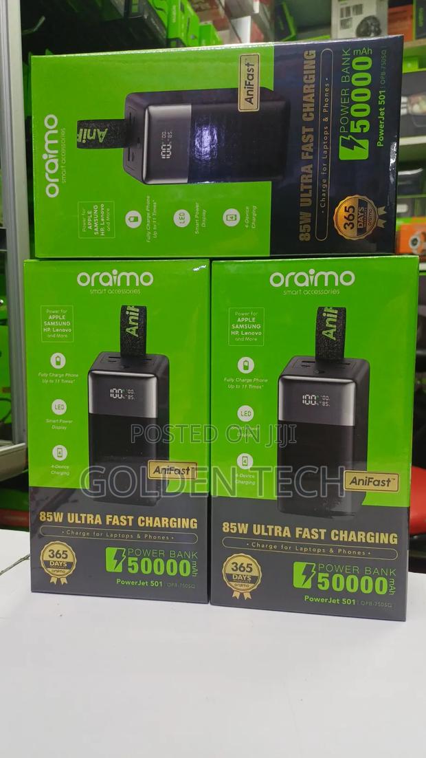 Oraimo Powerjet 501 50,000mah Usb-C Laptop Power Bank