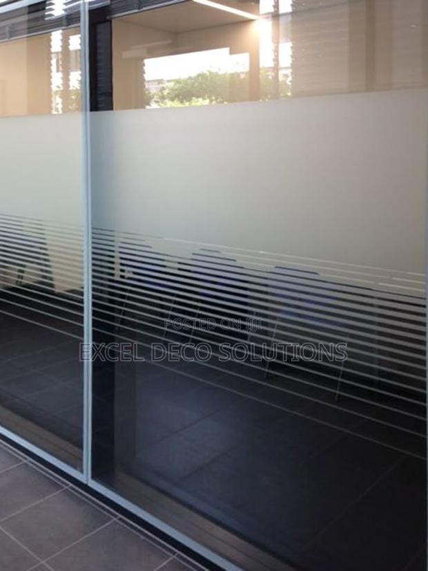 Frosted Film for Stylish Offices Home Interiors