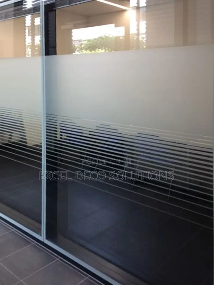 Frosted Film for Stylish Offices Home Interiors