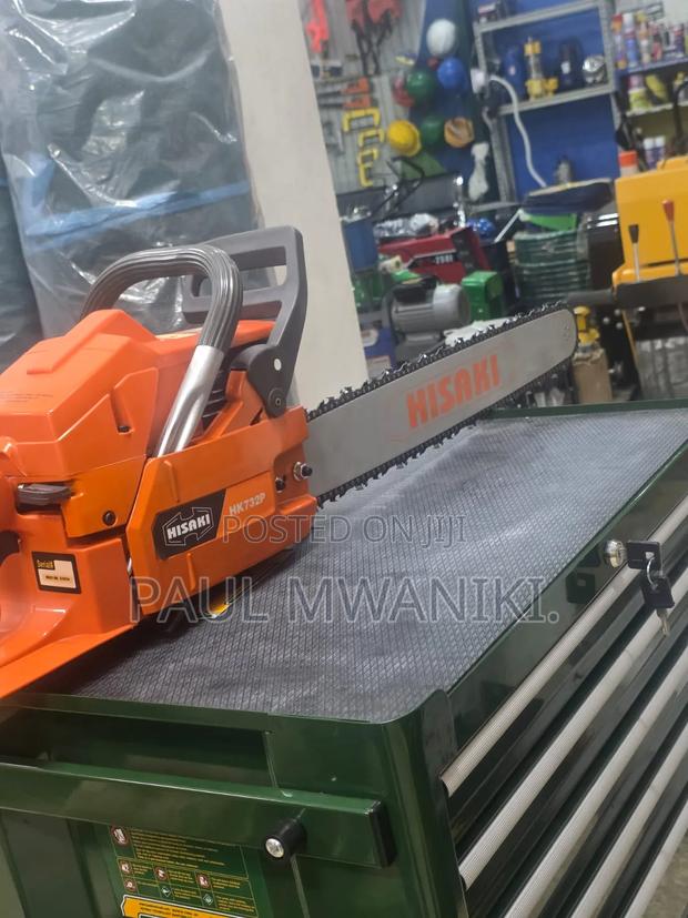 Original Hisaki Hk732p Heavy Duty Petrol Chainsaw - 24 Inch