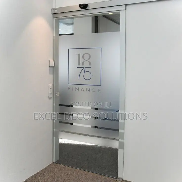 Frosted Film With Elegant Modern Glass Finish