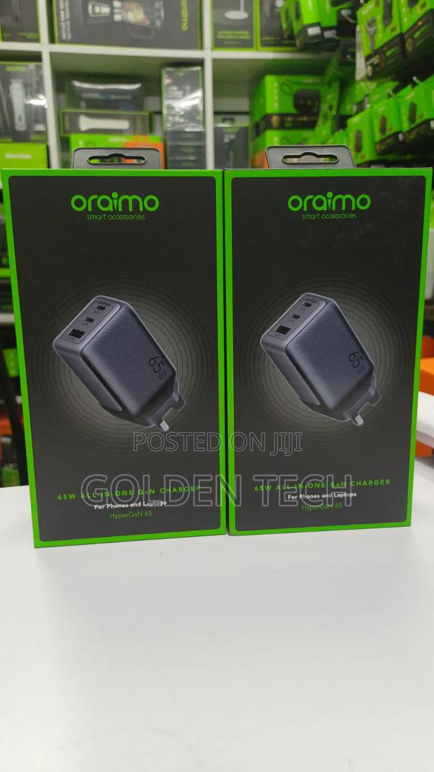 Oraimo Hypergan 65 Multi-Device Fast Charger
