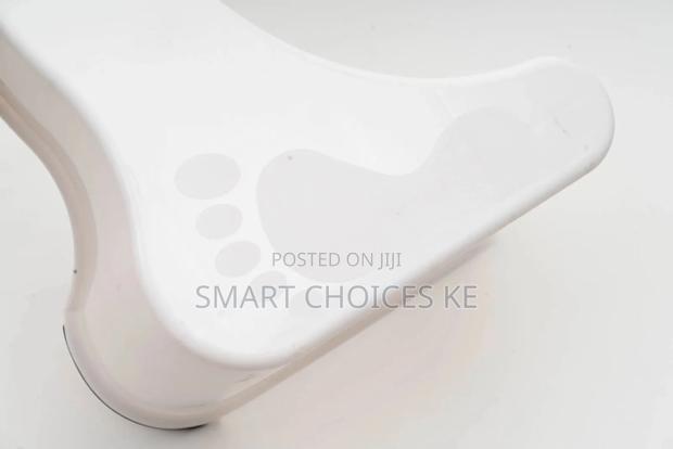 White Toilet Feet Stool - thumbnail 4