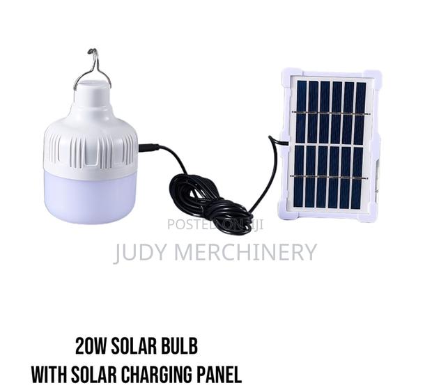 20 Watts Solar Bulb With Charging Panel