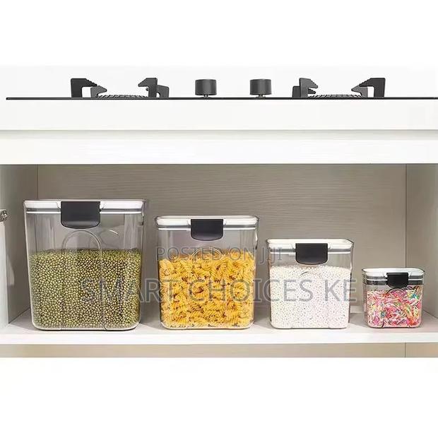 Stackable 4 PCS Airtight Food Storage Container - thumbnail 4