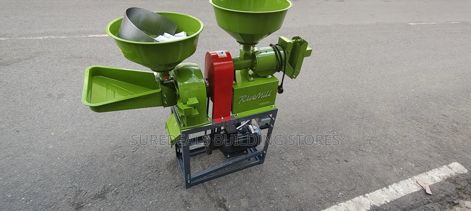 Combined Rice Mill and Flour Milling Machine