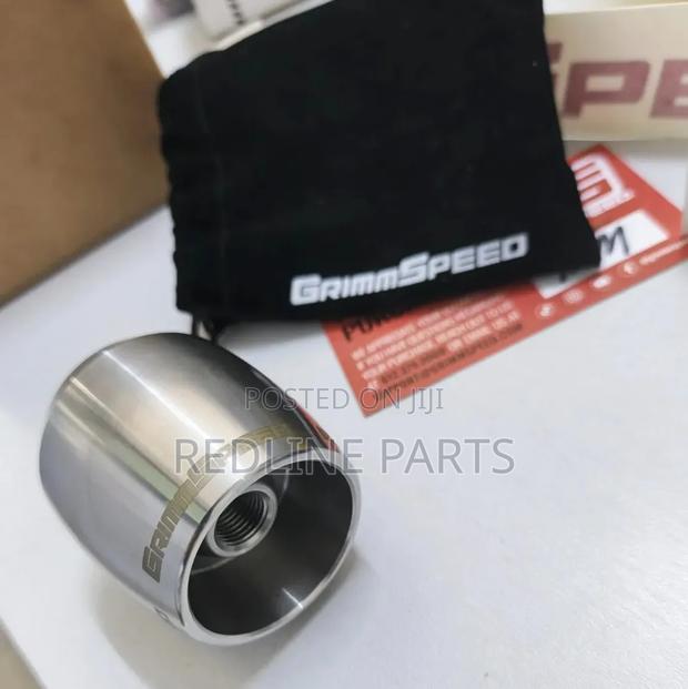 Grimmspeed Stubby Shift Knob Stainless Steel