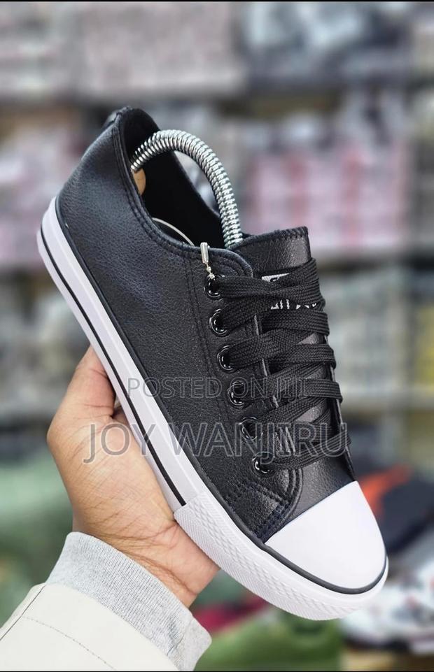 Leather Converse Shoes - thumbnail 3