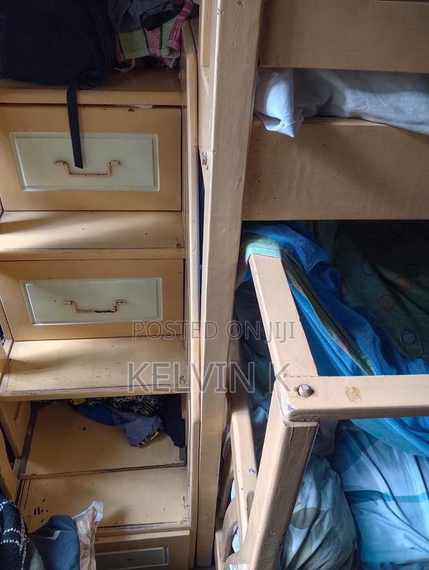 Double Decker Bunker Bed With Dr Mattress - main view