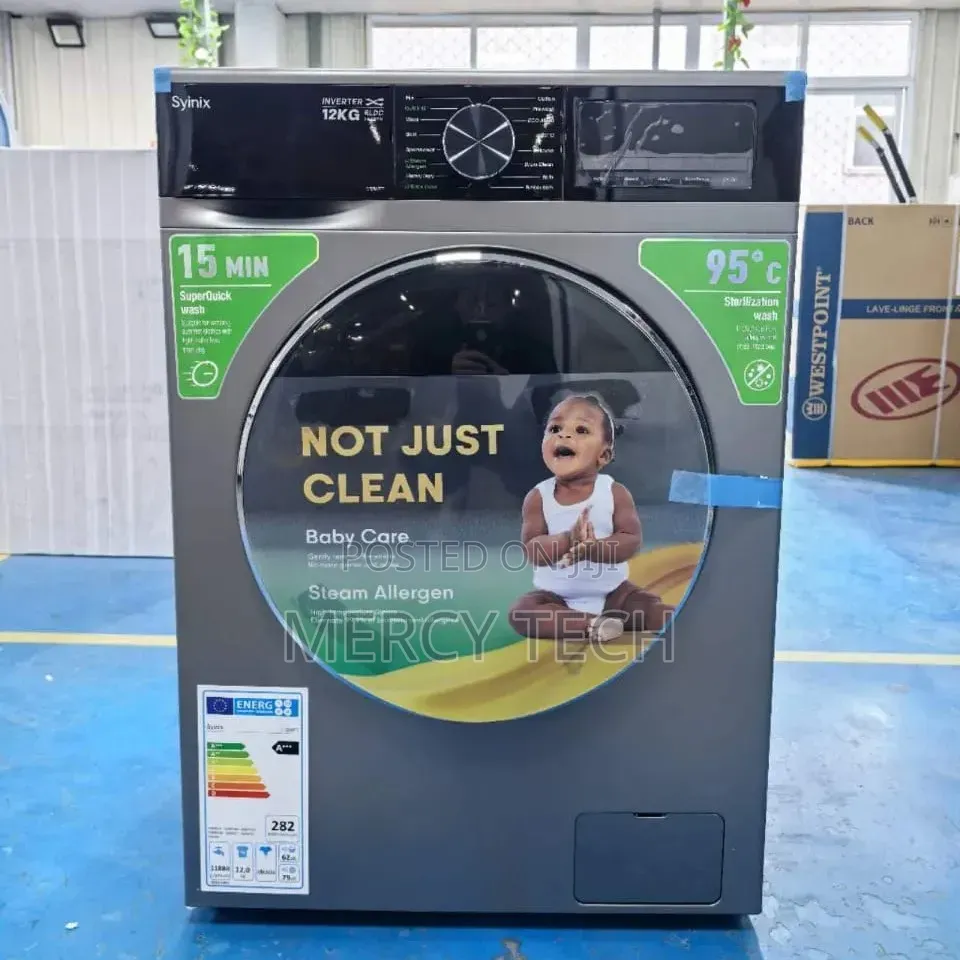 Syinix Front Load 10kg Wash and Dry Washing Machine