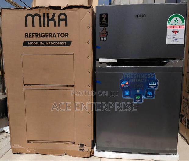 Mika - 86 Litres Double Door Refrigerator (Fridge)