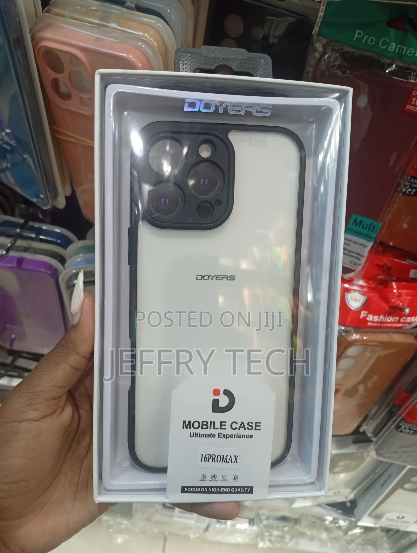 iPhone 16 Pro Max Shockproof Mobile Phone Case