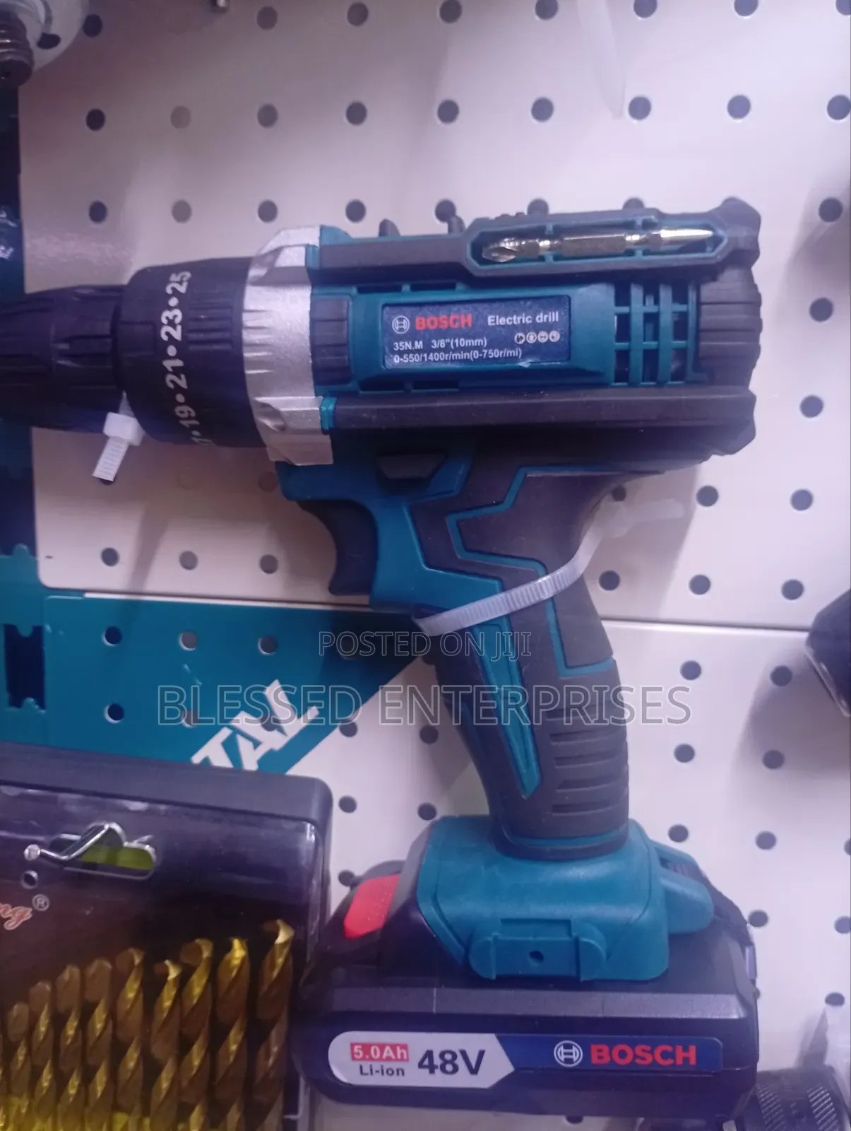 48 Volt Cordless Bosch Drill Set Machine