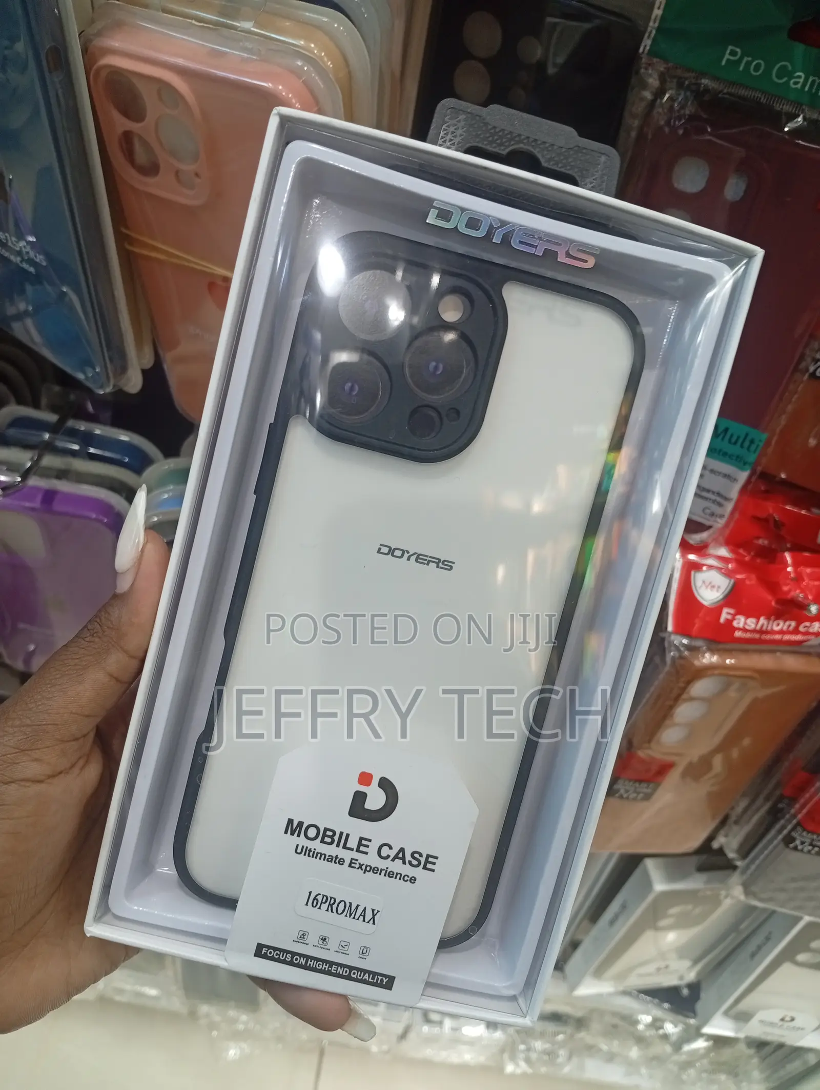 iPhone 16 Pro Max Shockproof Mobile Phone Case
