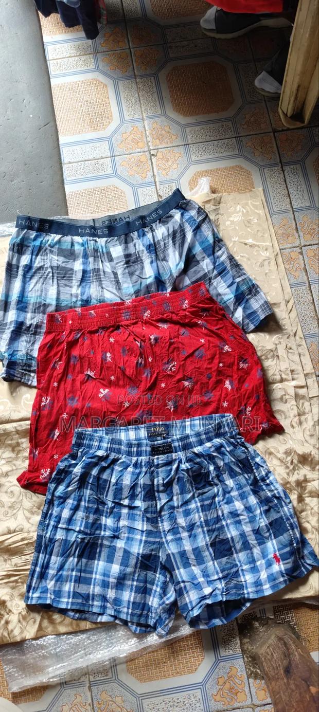 Checked Pure Cotton Boxers - thumbnail 2