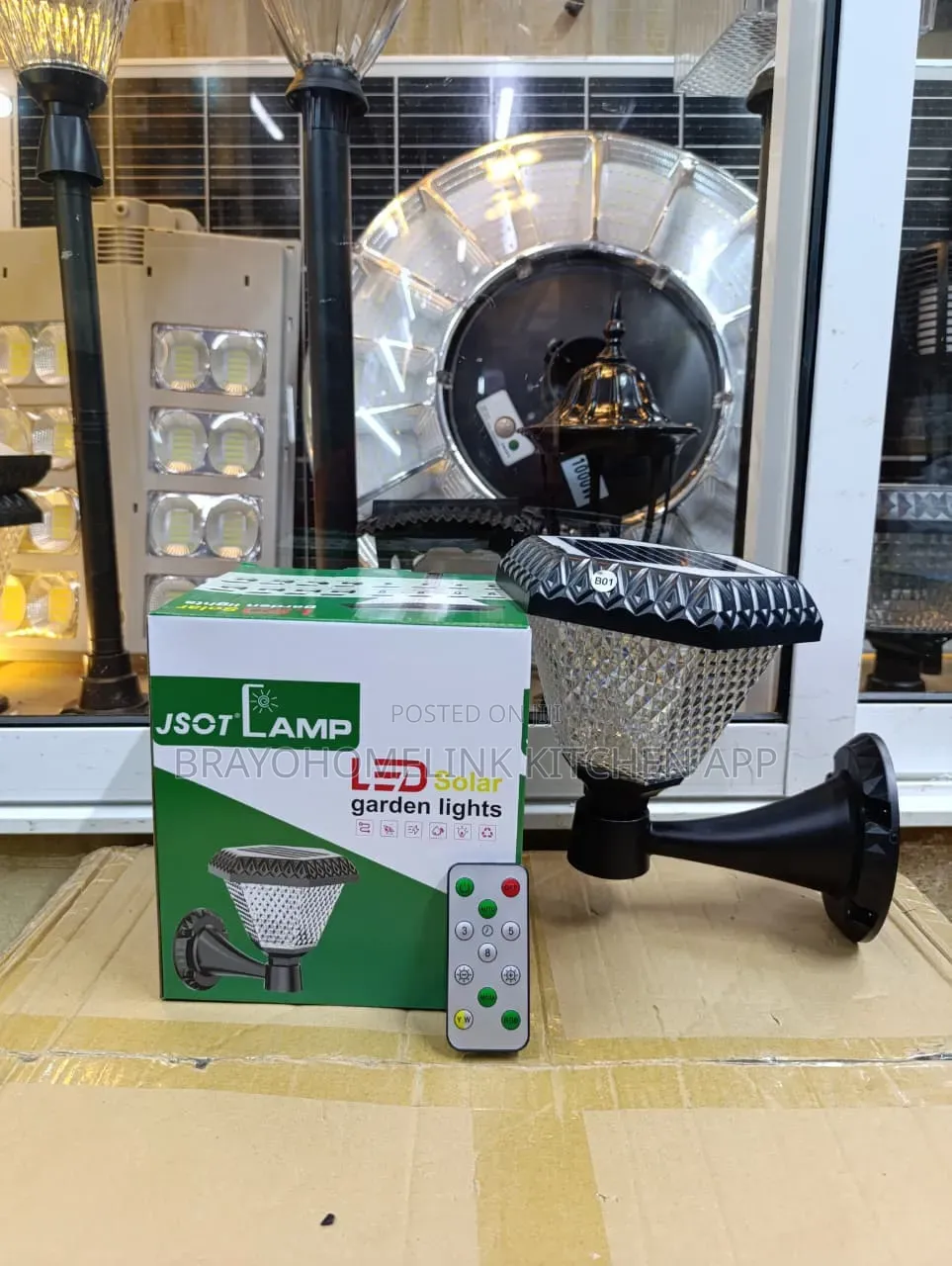 *Solar Wall Garden Lights With Rgb,Ww ,Wh*