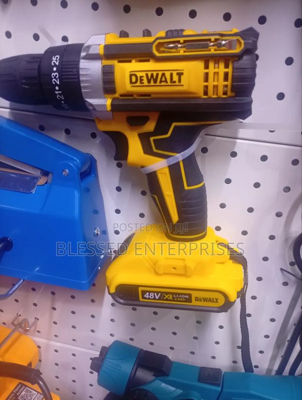 48 Volt Dewalt Drill Set Machine Cordless Drill - main view