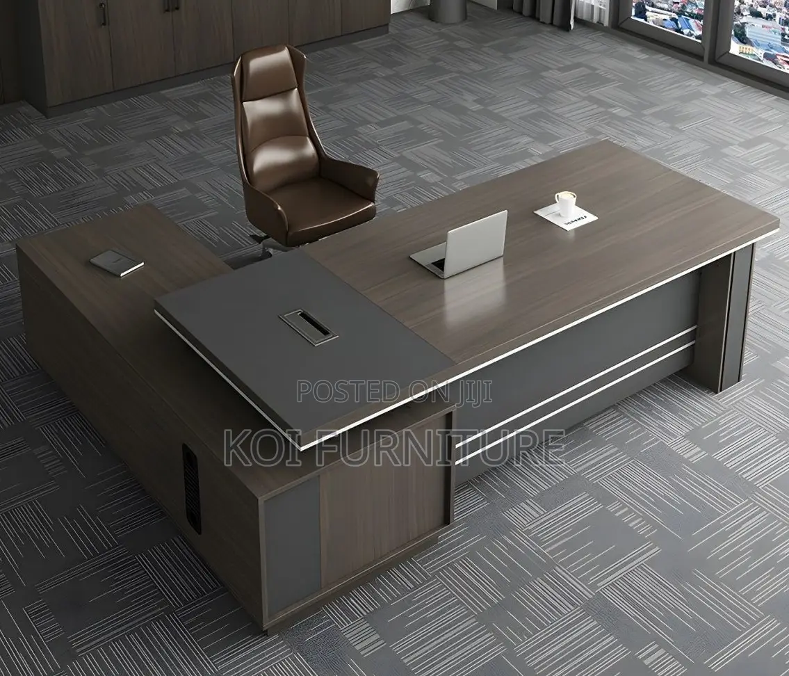 Offie Desk; 1.6 Meters Executive Wooden Modern Office Desk