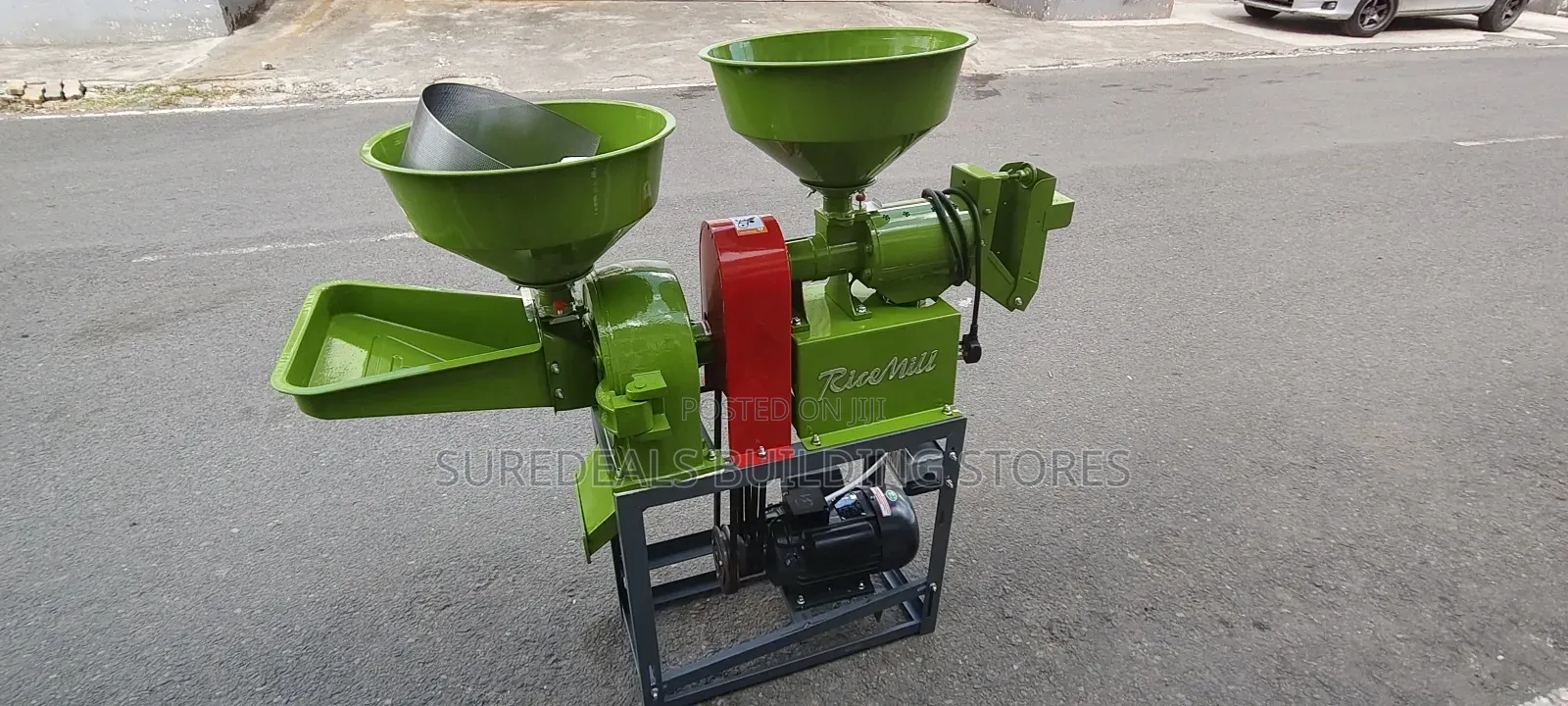 Combined Rice and Corn Mill Machine.