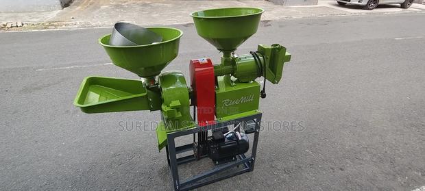 Combined Rice and Corn Mill Machine.
