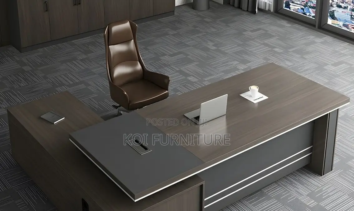 Offie Desk; 1.6 Meters Executive Wooden Modern Office Desk