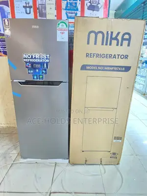 2 Stars, Mika - 197 Litres No-Frost Double Door Fridge