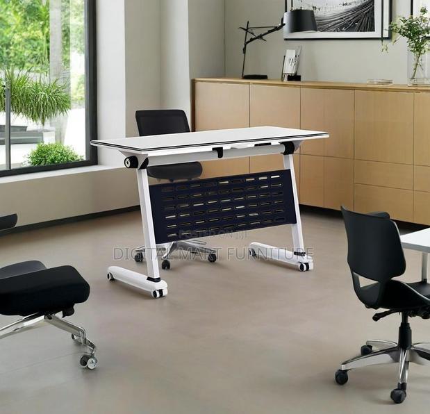 Office Table;1200mm Modern Foldable Office Table - thumbnail 10
