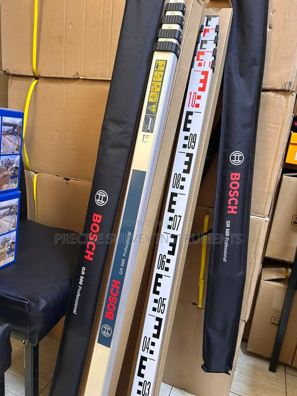 Bosch Gr 500 Levelling Staff – Precision Tool for Accurate Readings