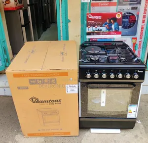 Ramtons Cooker 3g+1e 60x60cm Rc607 (Black)