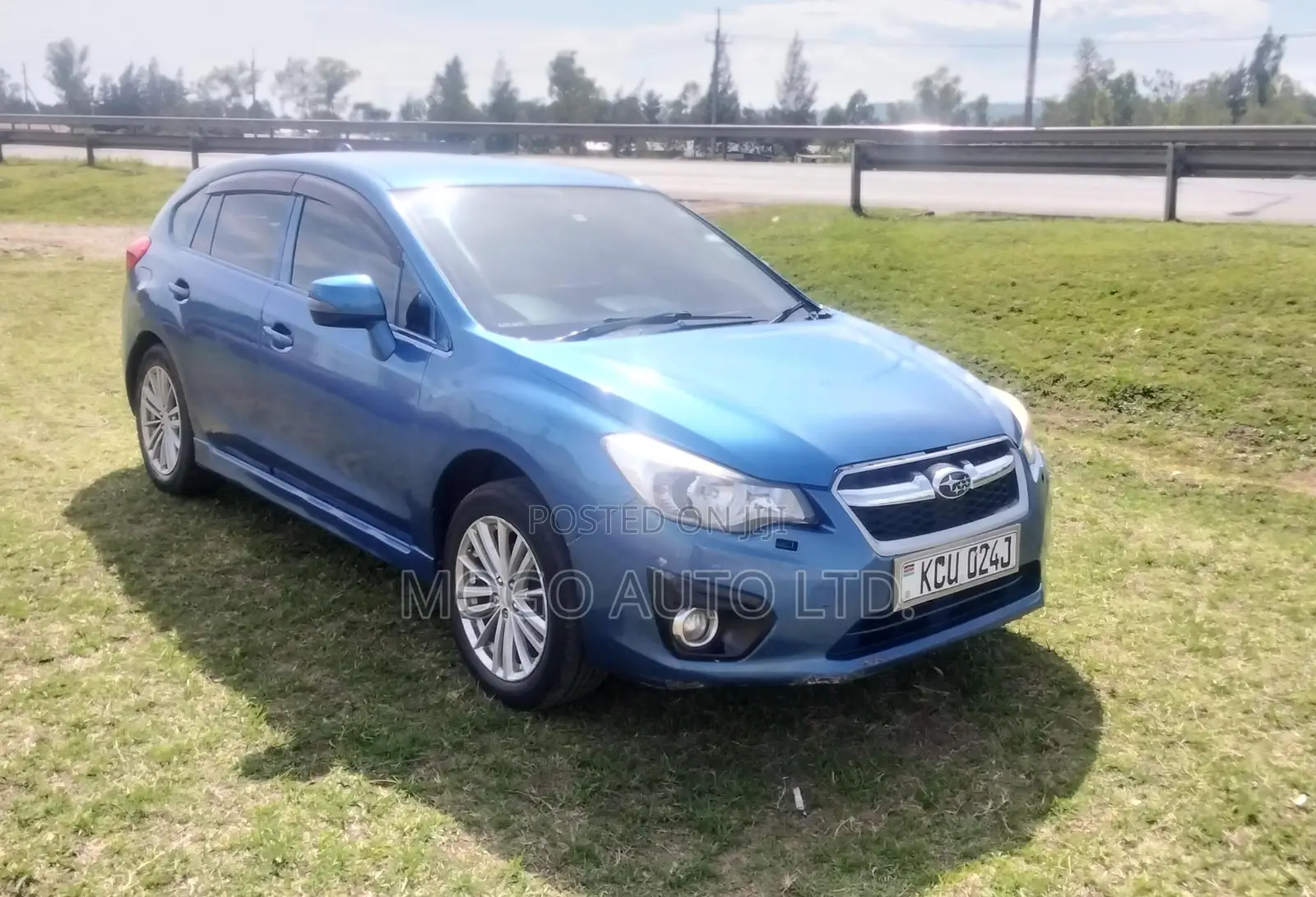 Subaru Impreza 2012 Blue