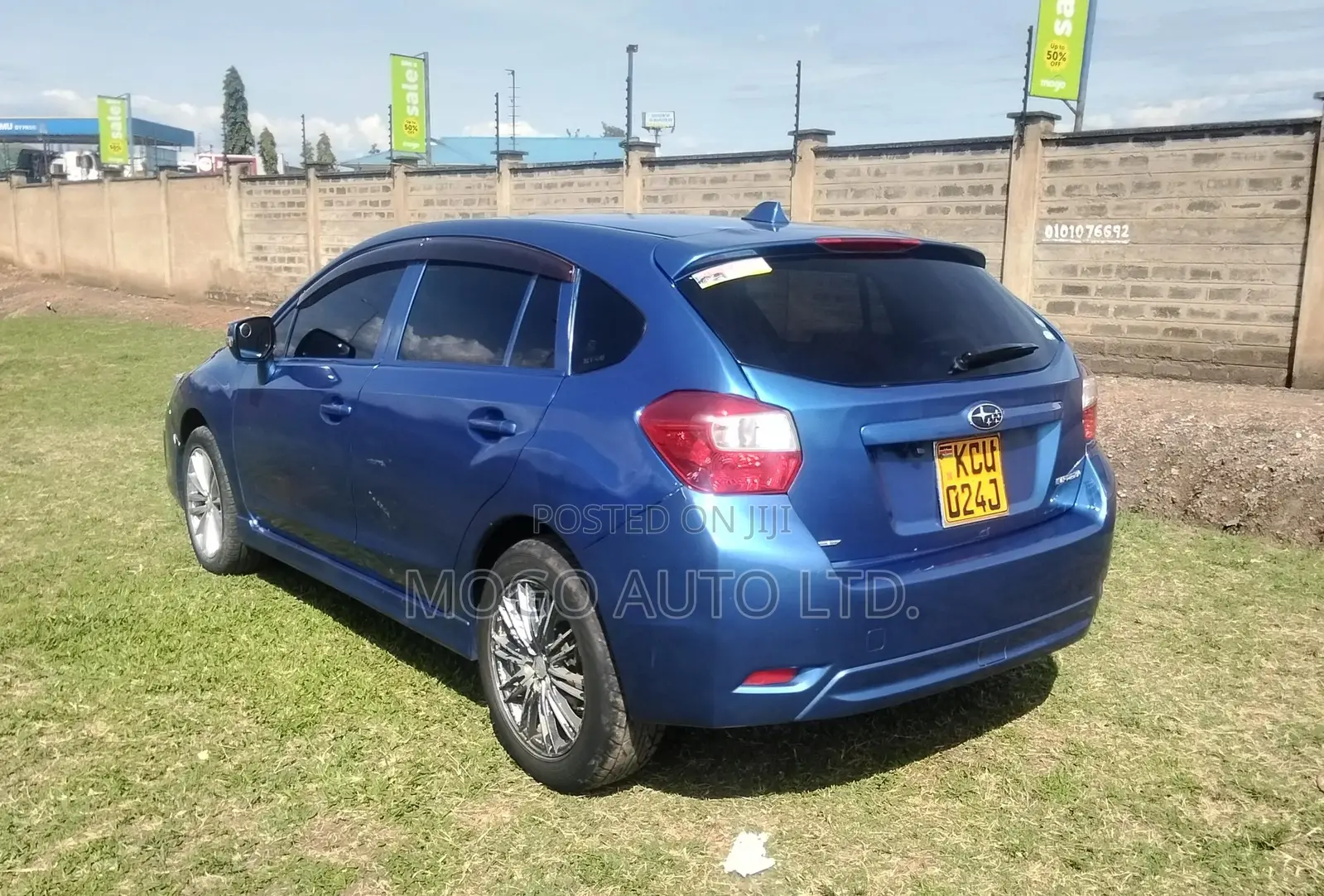 Subaru Impreza 2012 Blue