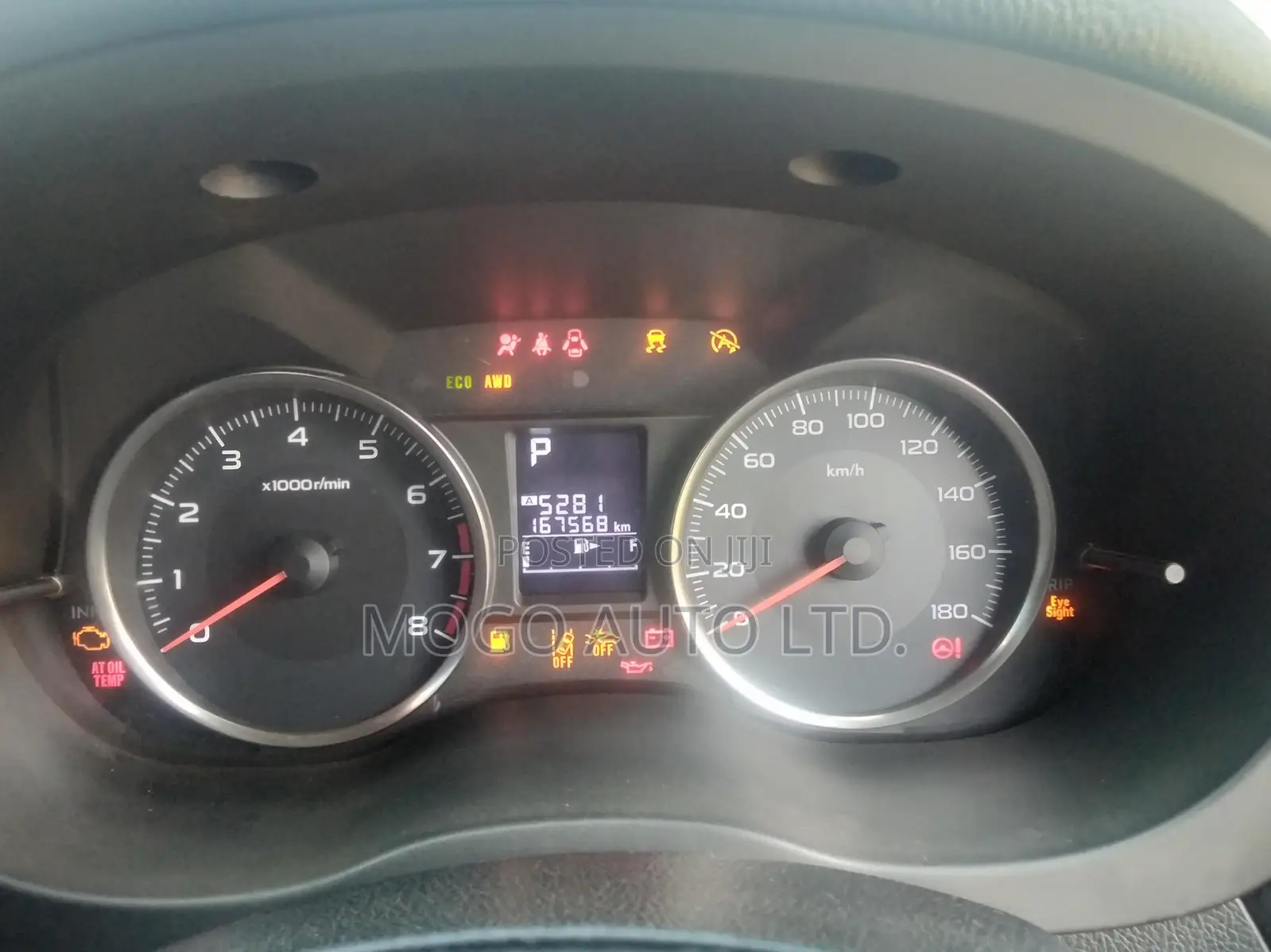 Subaru Impreza 2012 Blue