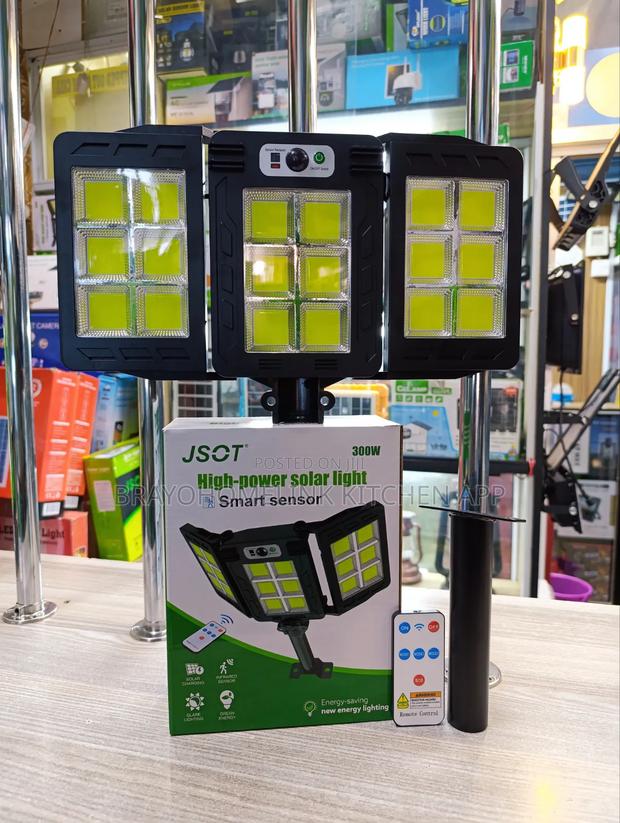 *300watts Foldable Smart Sensor Street Light*=