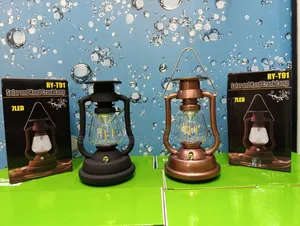 *Solar Vintage Hand Crank Lamp*