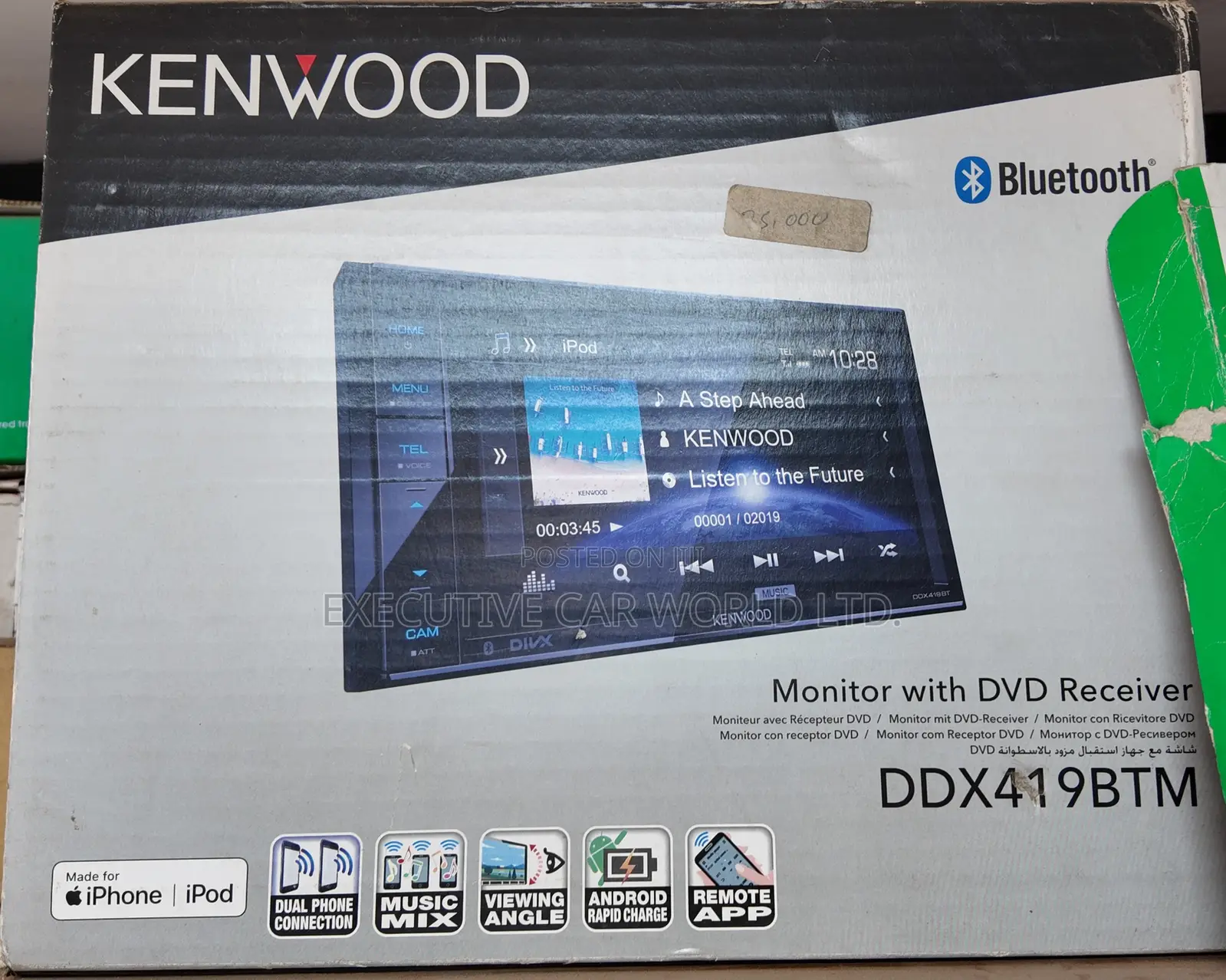 Kenwood Ddx419btm Multimedia Screen
