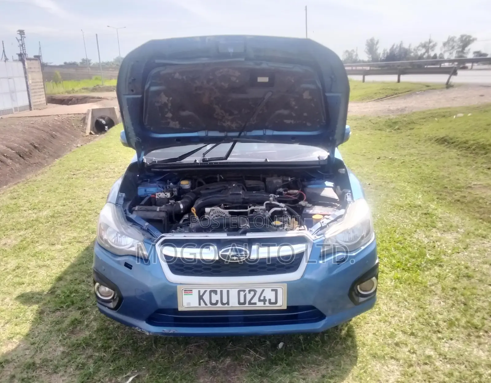 Subaru Impreza 2012 Blue