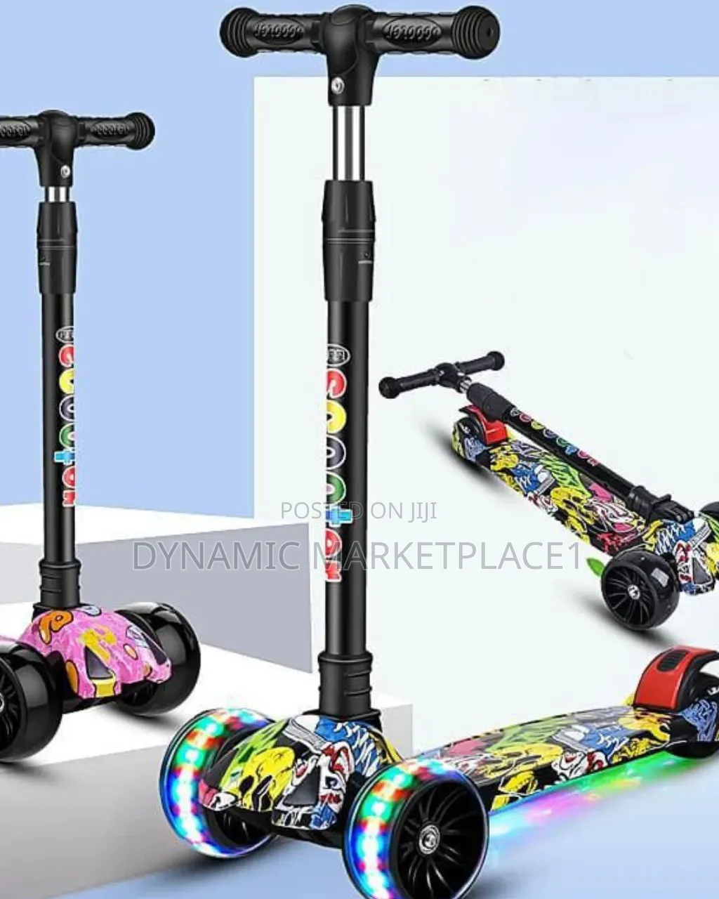 Graffiti Foldable Scooter