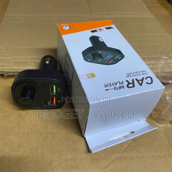 X31 Bluetooth Car Fm Modulator With Dual Usb Fast Charging