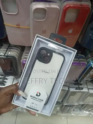 iPhone 15 Semi-Transparent Cover