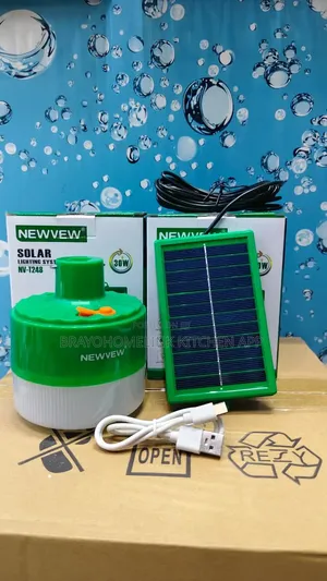 *Nv-T248 30watts Solar Rechargeable Lamp* =
