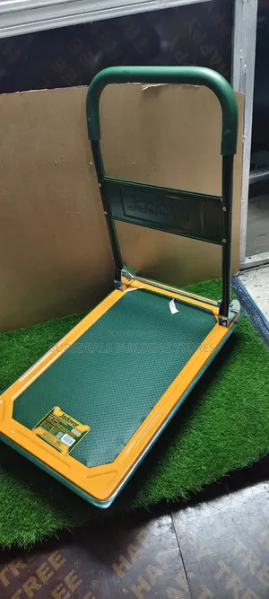 Foldable Platform Hand Truck With a 150kg Load Capacity.