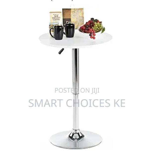 Round Adjustable Height Dining/Cocktail Table - thumbnail 2