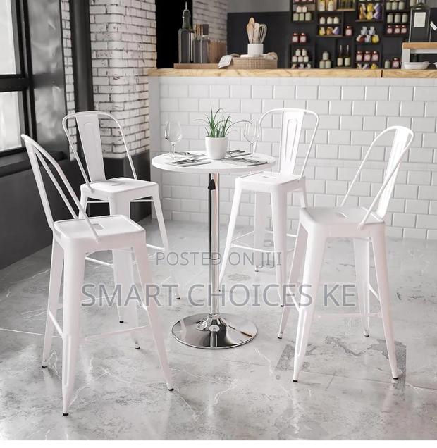Round Adjustable Height Dining/Cocktail Table - thumbnail 5